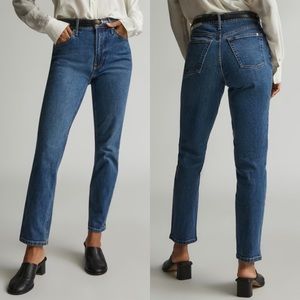 Everlane The Original Cheeky Jean 25 Crop Cavia High Rise Straight Organic